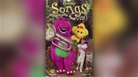 barney songs from the park youtube|barney 2003 vhs.